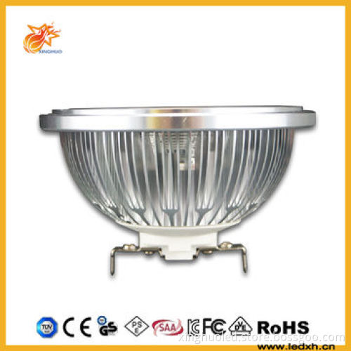 LED spotlight bulbs, COB AR111 9W 6063 aluminum alloy material